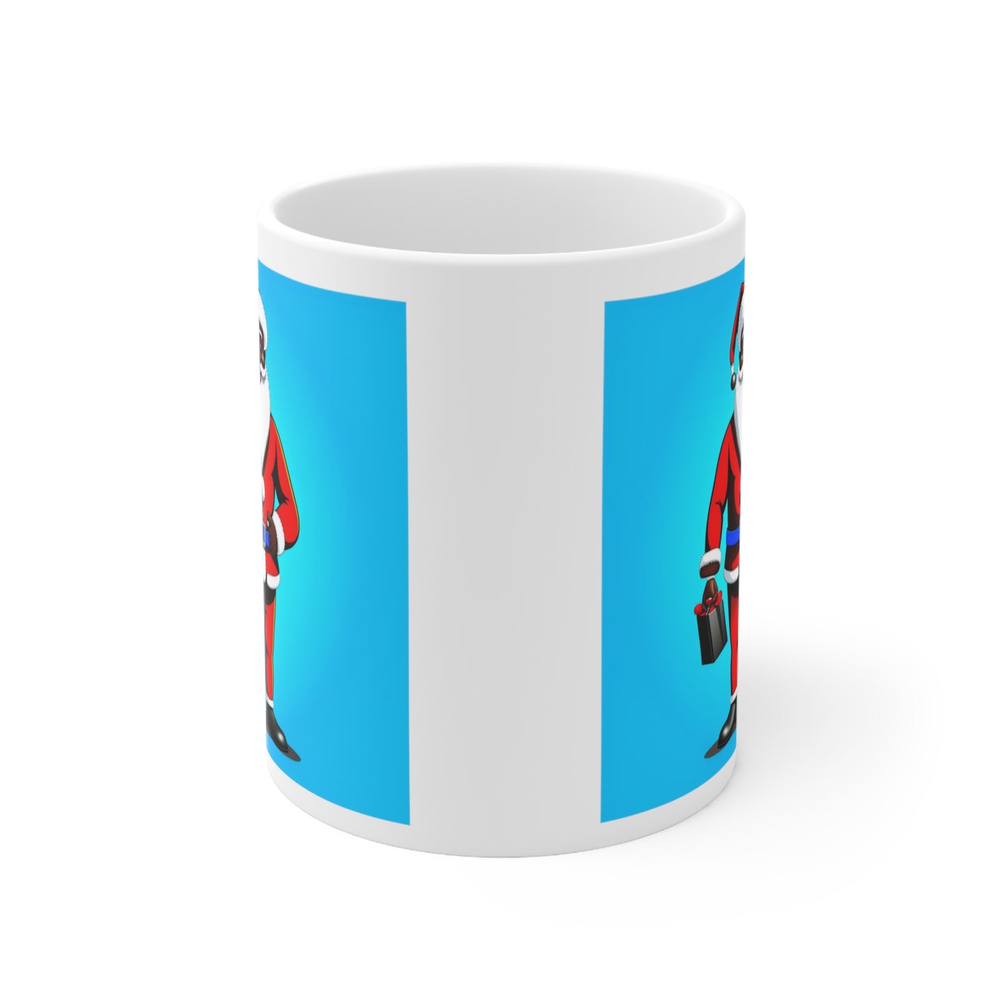 Hip Hop Santa - Vibrant Christmas Cheer 11oz Ceramic Mug