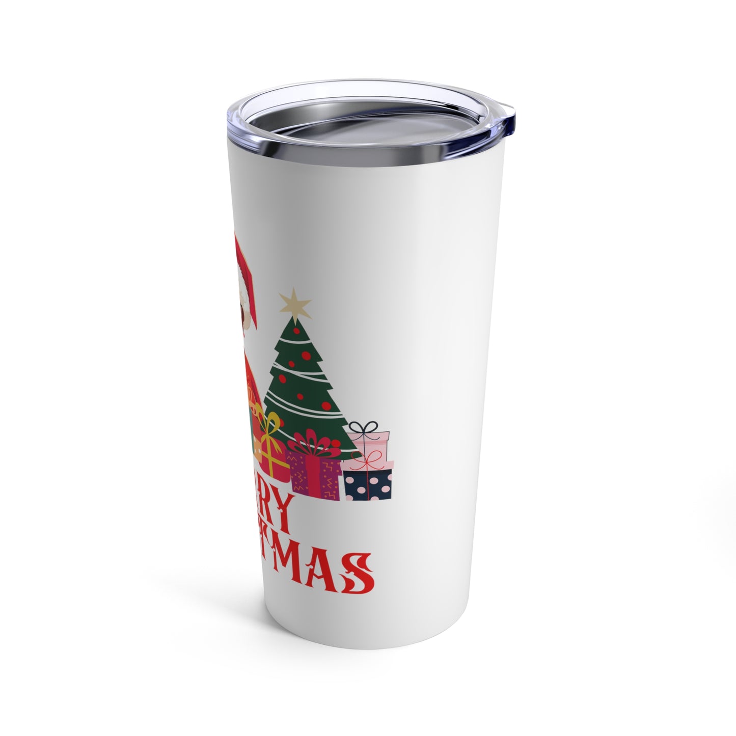 Santa's Gift of Joy - Festive Cultural Christmas Tumbler 20oz