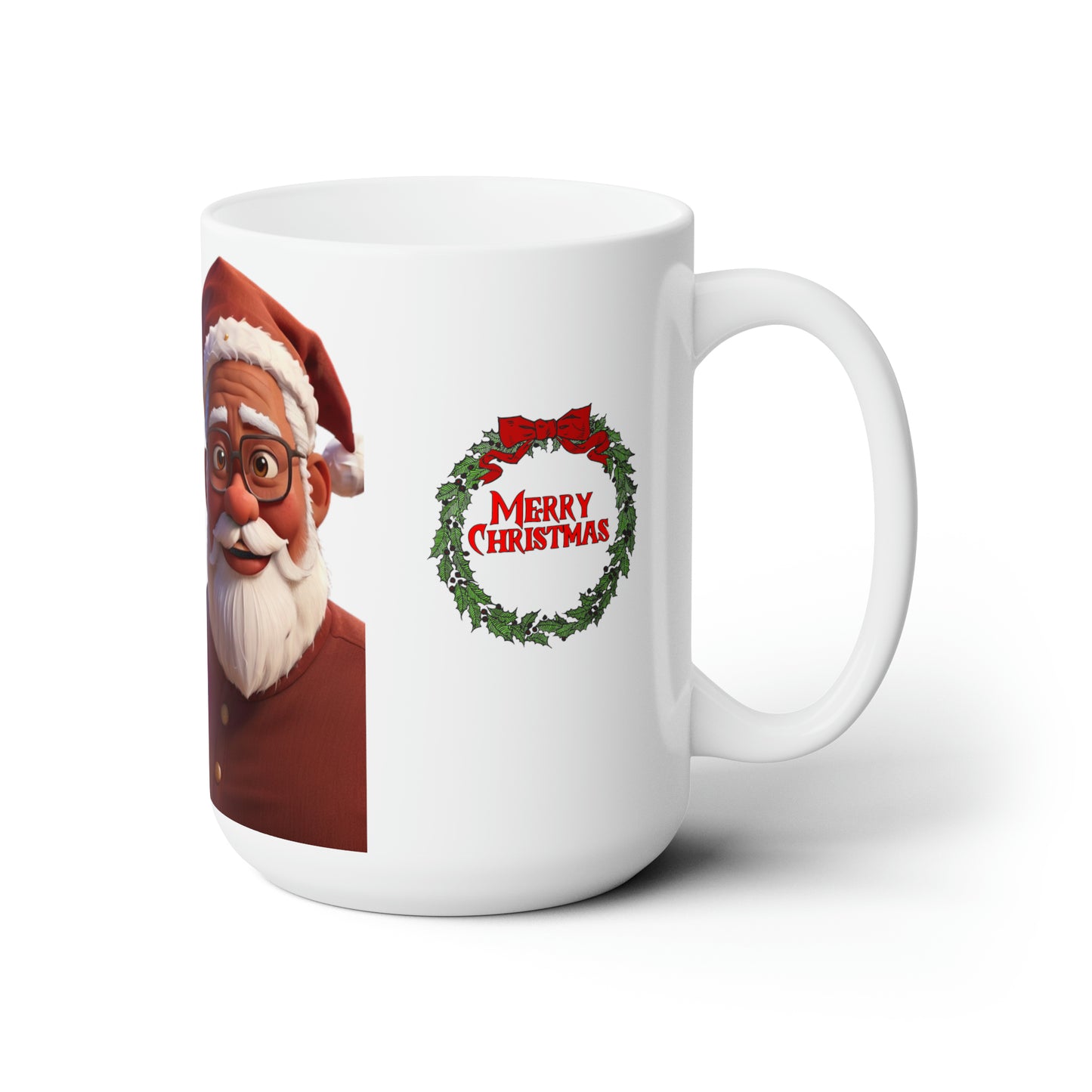 Santa & Mrs. Claus Love - Cultural Christmas Celebration Mug 15oz