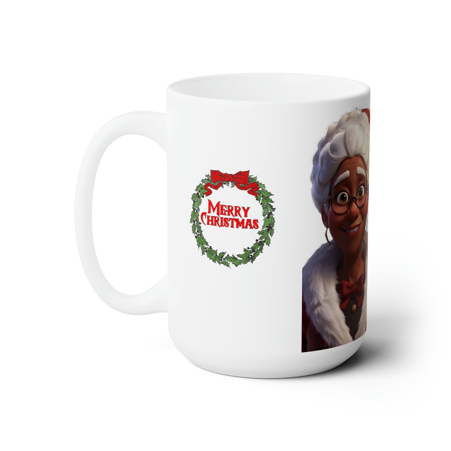 Santa & Mrs. Claus Love - Cultural Christmas Celebration Mug 15oz