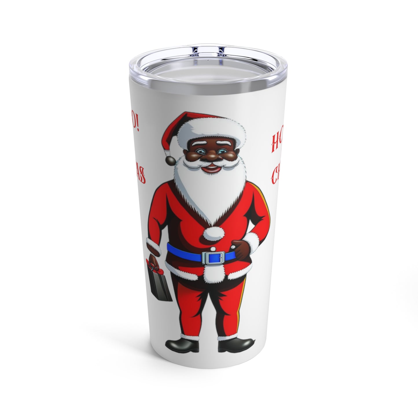 Santa Claus Celebration Tumbler - 20oz Cultural Christmas Travel Cup