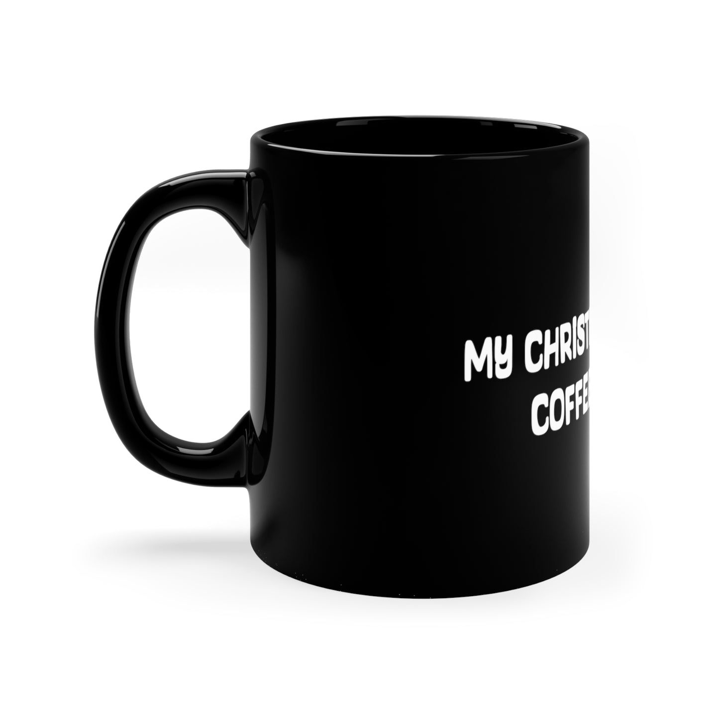 Festive Black Santa Christmas Mug - Cultural Celebration 11oz Black Mug