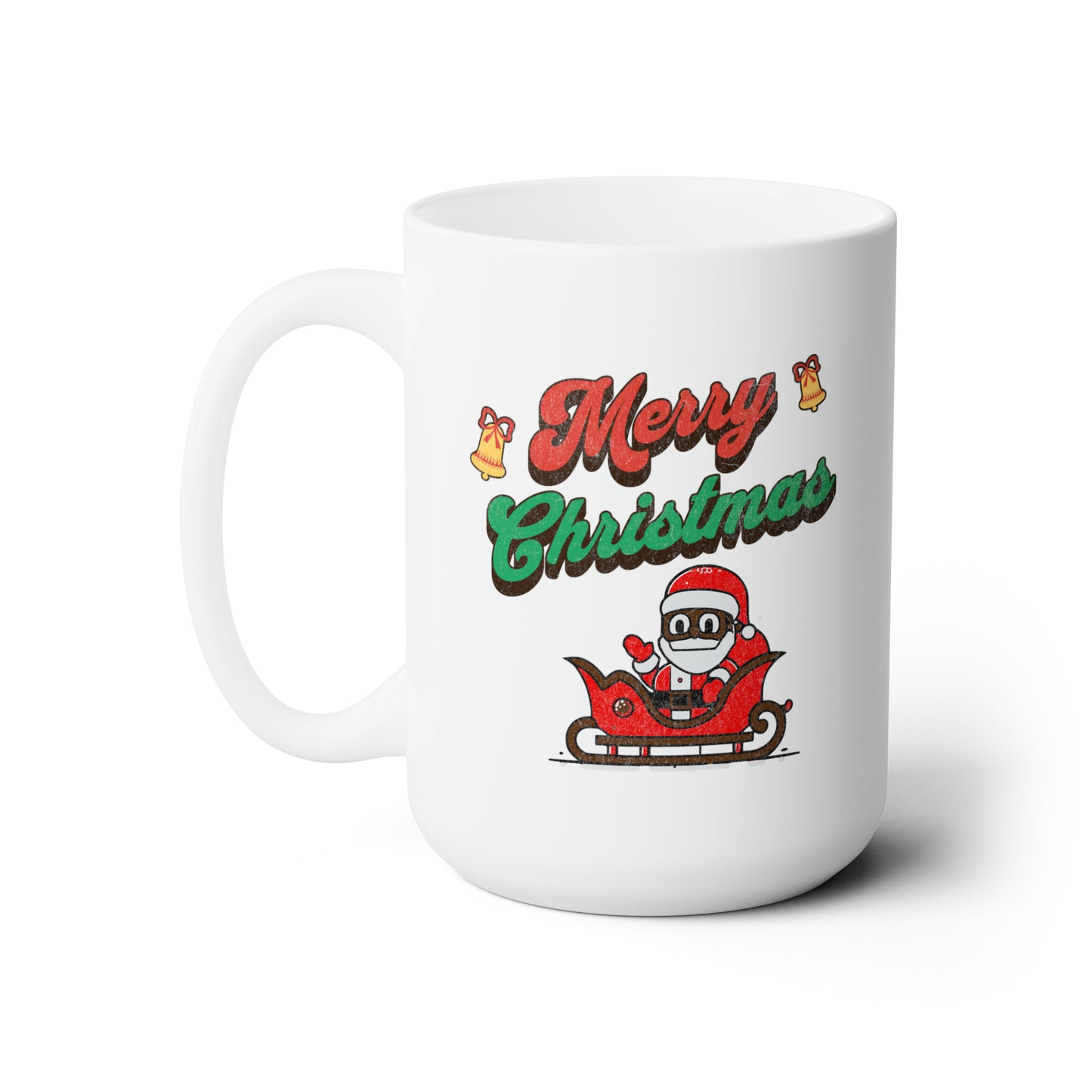 Santa's Winter Wonderland - Joyful Christmas Celebration 15oz Mug