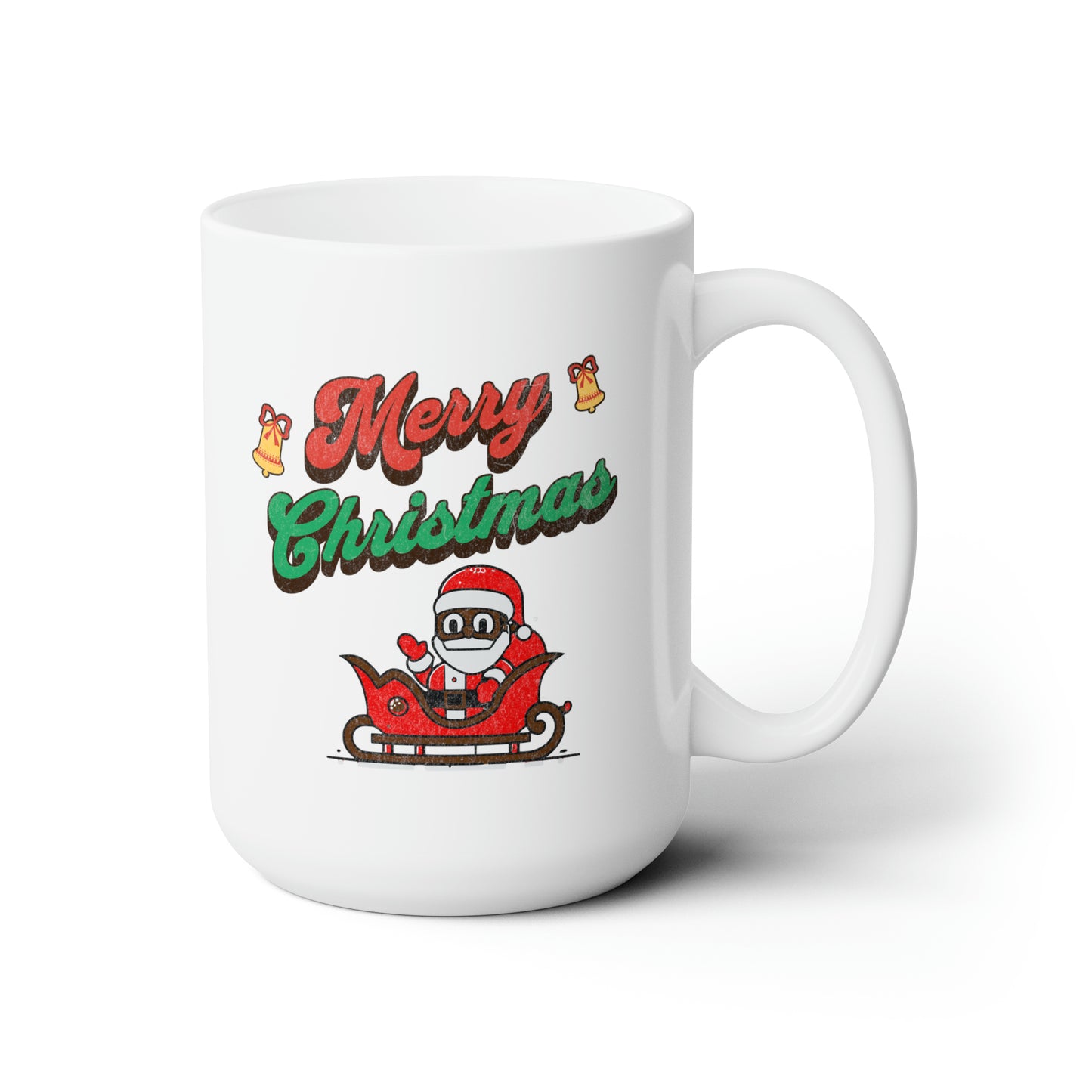 Santa's Winter Wonderland - Joyful Christmas Celebration 15oz Mug